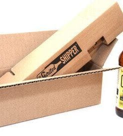 shipping box for one beer bottle