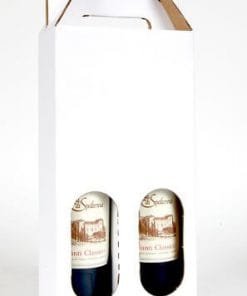 two bottle wine tote-carrier