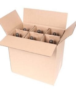six bottle wine magnum shipping box