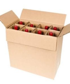 eight bottle wine shipping box