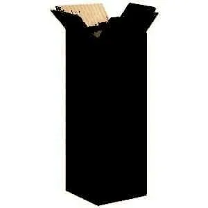 Shipping Box 4x4x16 Black Same Box as SS1B - Image 3